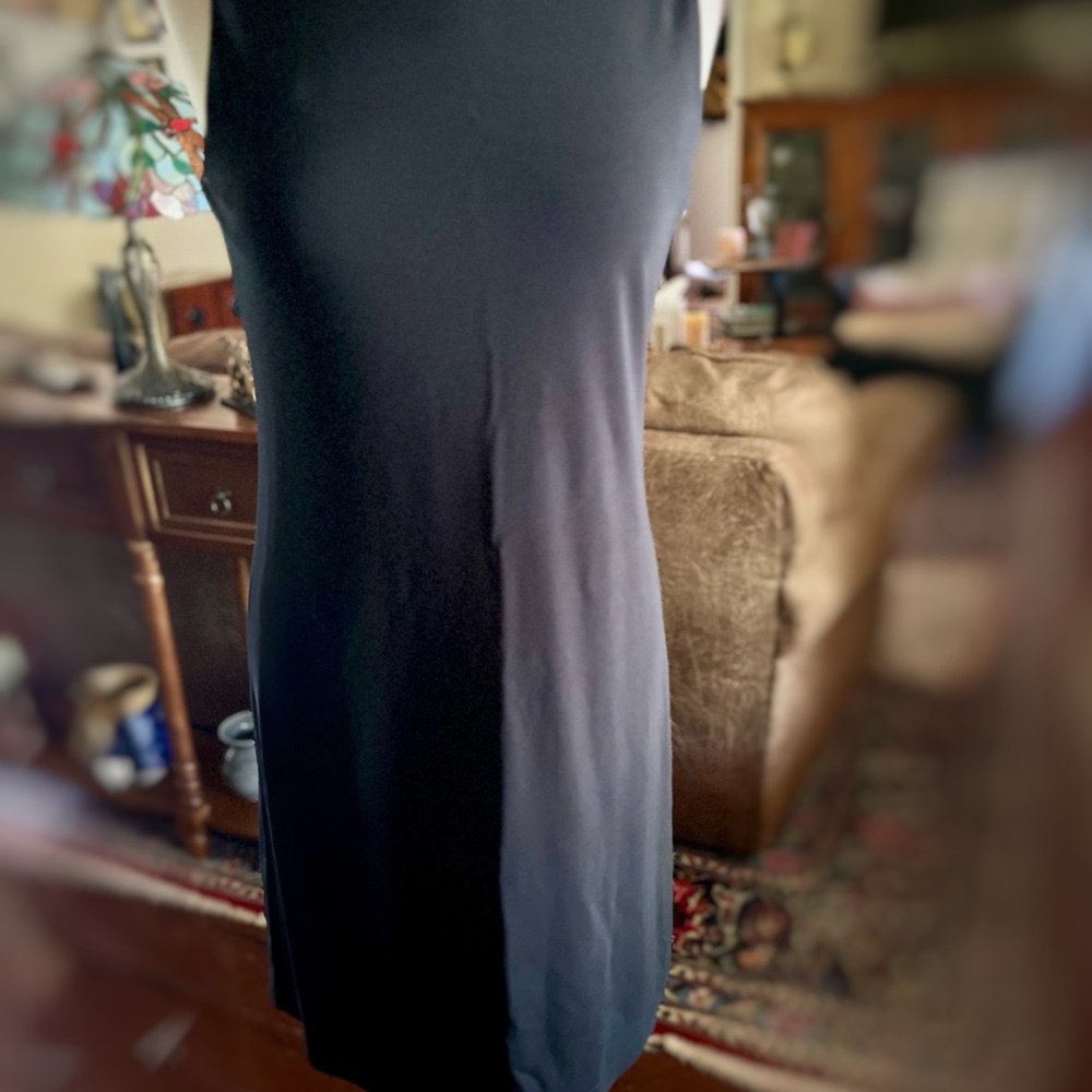 NY & Co Classic Black Sheath Dress – Size Med